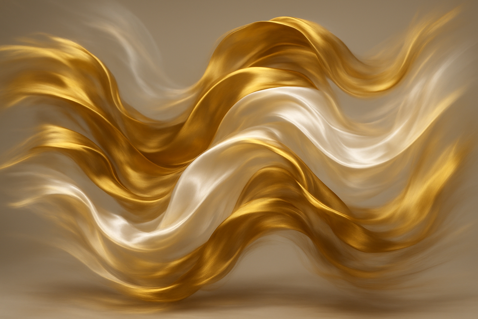 gold and white colour and make it move